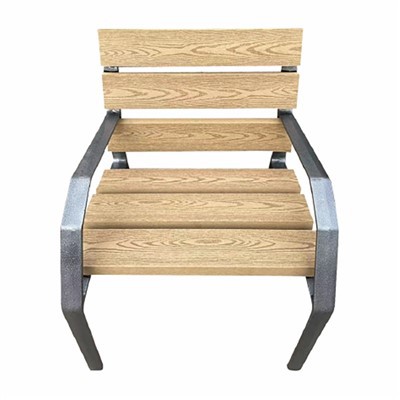 Nútíma viðarbekkur